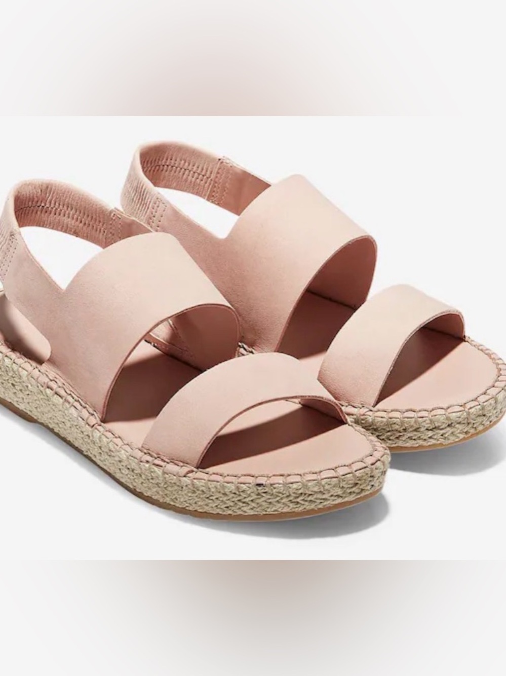 Cole Haan Cloud Feel Blush Pink Sandals